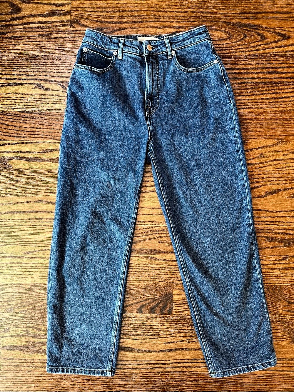 Everlane Curvy Way High Jean Blue Waist 29